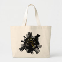 Speed City 1 Tote Bags