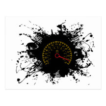 Speed Emblem Urban Style 2 Post Cards