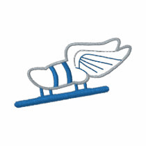 Speed Skating Logo embroidered shirts