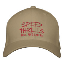 SPEED THRILLS hat Embroidered Hats
