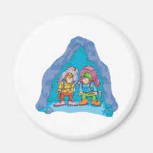 Spelunking 8 fridge magnets
