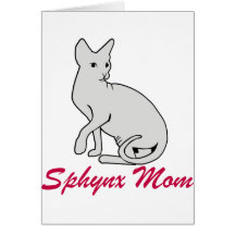 Sphynx Mum Cards