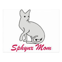 Sphynx Mum Post Card