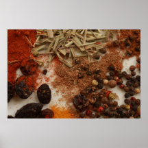 Spices and Condiments Print