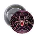SPIDER AND WEB Pink Fuchsia Ruby Black