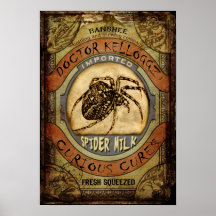 Spider Milk Posters