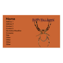 spiders #1 business card