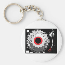Spinning Cogs Keychain
