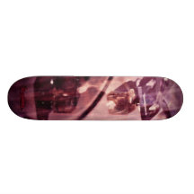 spinning in the dark skateboard deck