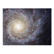 Spiral Galaxy Messier 74 NGC 628 Post Card