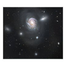 Spiral galaxy NGC 4911 Photo