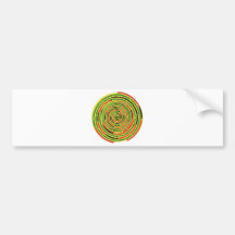 SPIRAL JAMAICA BUMPER STICKER