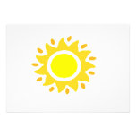 Spiral Sun Invitation