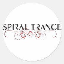 Spiral Trance Stickers