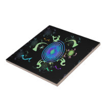 Spiral Turtle Tile tiles
