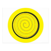 SPIRALYELLOW POSTCARDS