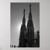 Spires in the Sky Posters