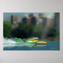 Spirit of Detroit Poster