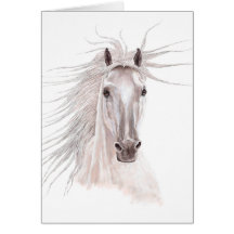 Spirit of the Wind Horse -card-