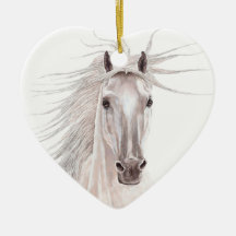 Spirit of the Wind Horse -vintage- Christmas Ornament