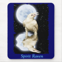 SPIRIT RAVEN Mouse Mat Mouse Pad