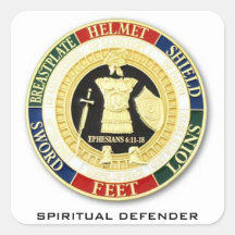 Spiritual Defender Stickers