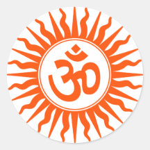 Spiritual Om Stickers