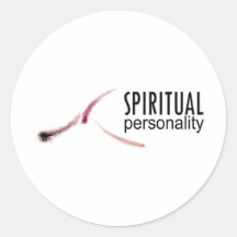 Spiritual Personality Sticker (circle)