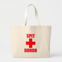 Spit Donor Tote Bag