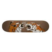 spitting mad tigers skate board