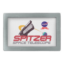 Spitzer Space Telescope Belt Buckles