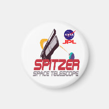 Spitzer Space Telescope Fridge Magnet