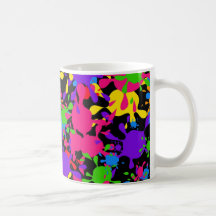 Splatter Wallpaper Mugs