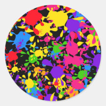 Splatter Wallpaper Stickers
