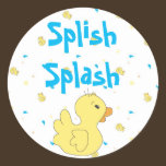 Splish Splash Sticker stickers