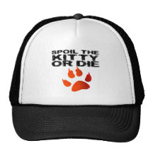 Spoil the Kitty or Die Mesh Hat