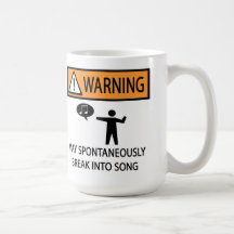 Spontaneous Singer Mug
