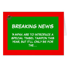 Spoof Christmas Greeting Cards