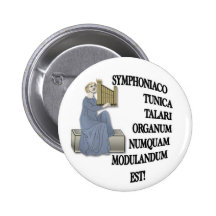 Spoof Latin motto Pinback Buttons
