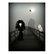 Spooky Bridge Post Card