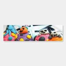 Spooky Cakes Bumper Stickers