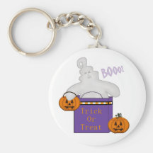 Spooky Ghost Keychain