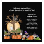 SPOOKY Halloween Scene Halloween Party Invitation