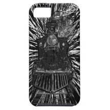 spooky night train iPhone 5 case