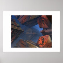Spooky Spaces Print