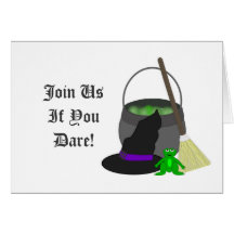 Spooky Witchs Brew Greeting Cards