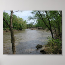 Spoon River Iron Bridge Print