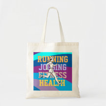 Sport and Fitness Tote Bag
