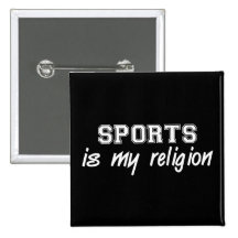 Sports Religion Button