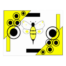 Spotted Bumble Bee Postcard